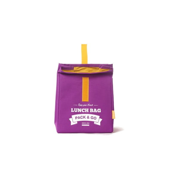 Taška na svačinu Pack & Go Lunch Large Violet