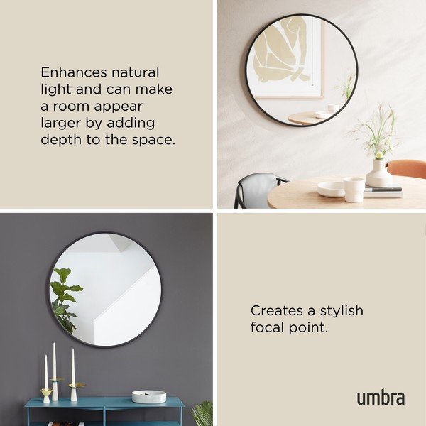 Seinapeegel ø 94 cm Hub - Umbra-image-4