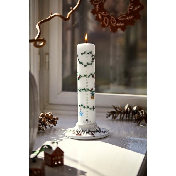 Jõuluteemaline küünal Hammershøi Christmas - Kähler Design-image-1