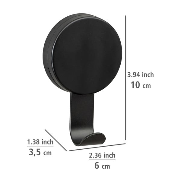 2 musta rätikukonksu komplekt Pavia - Wenko-image-2