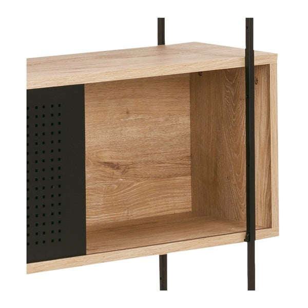 Must tamme raamaturiiul 172x188 cm Angus - Actona-image-4