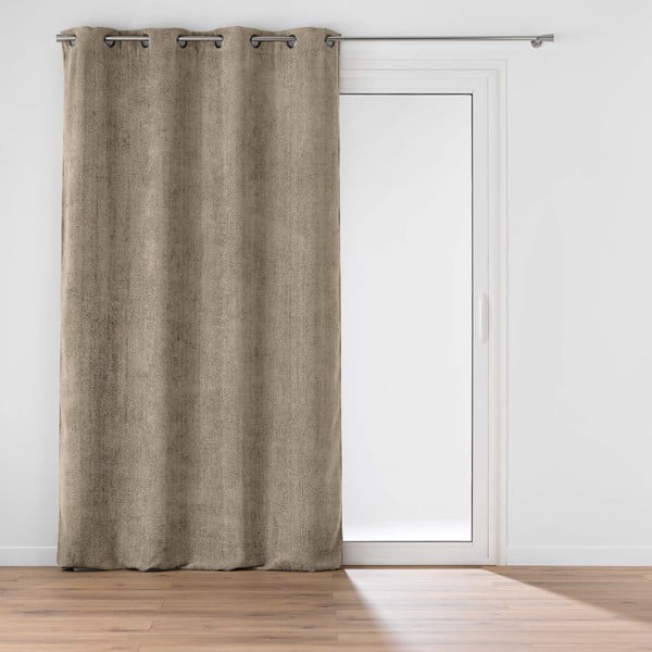 Helepruun kardin 140x260 cm Leo - douceur d'intérieur