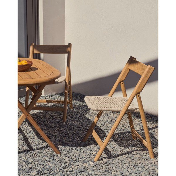 Valge-puiduvärvi puidust aiatool Dandara - Kave Home-image-1