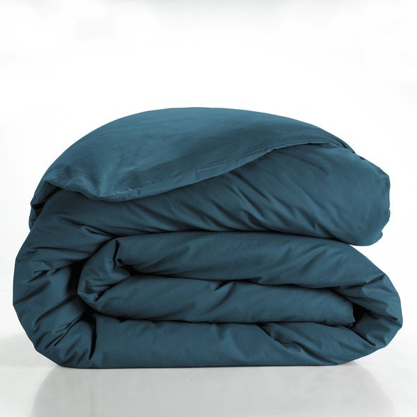 Puuvillane tekikott kaheinimesevoodile/pikendatud voodile, petroolivärvi 240x220 cm Lina - douceur d'intérieur