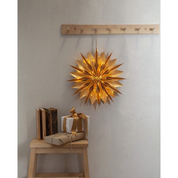 Jõuluvalgusti kuldne kaunistus ø 45 cm Flinga - Star Trading-image-2