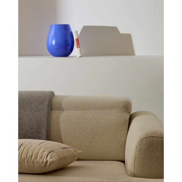 Sinine klaasist vaas (kõrgus 26 cm) Kelse - Kave Home-image-2