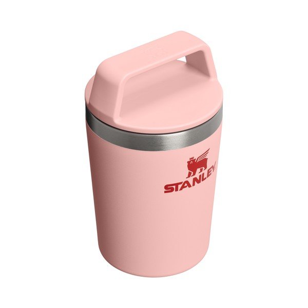 Virsikuvärvi roostevabast terasest termokruus 230 ml Café-To-Go Travel Mug Peach Rose - Stanley-image-3