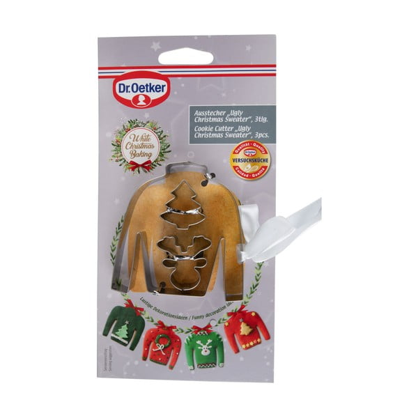 Küpsisevormid 3 tk komplektis - Dr. Oetker-image-3