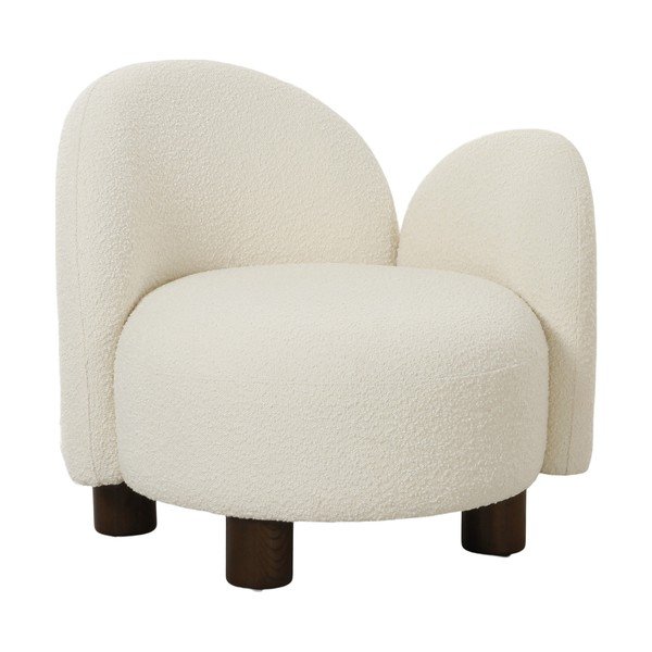 Valge bukleekangast tugitool Honolulu - House Nordic