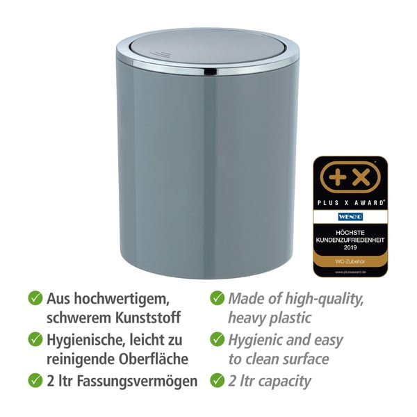 Hall prügikast , 2 l Inca - Wenko-image-4