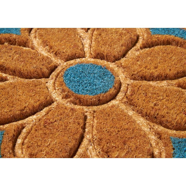 Kookoskiust uksematt 45x75 cm Flowers - Hanse Home-image-2