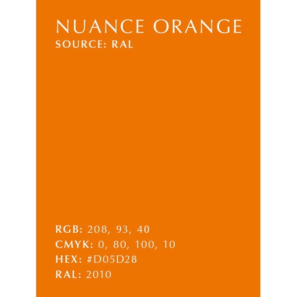 Oranž LED rippvalgusti metallist lambivarjuga ø 31 cm Asteria Mini - UMAGE-image-1