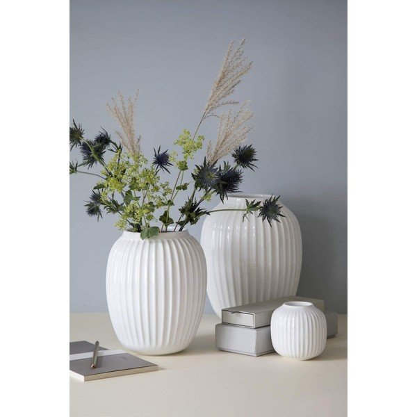 Valge portselanist Hammershoi teeküünla hoidja, ⌀ 9 cm Hammershøi - Kähler Design-image-2