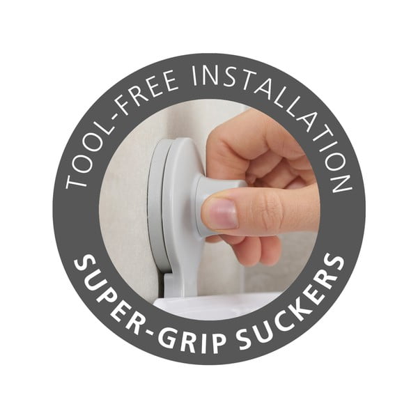 Seinale paigaldatav vannitoa riiul EasyStore - Joseph Joseph-image-3