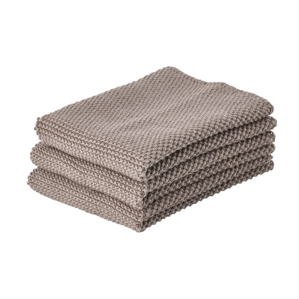 Puuvillased rätikud 3 tk 27x27 cm komplektis - Zone