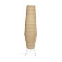 Naturaalset värvi rotangist laualamp rotangist lambivarjundiga (kõrgus 120 cm) Kamaria - Kave Home