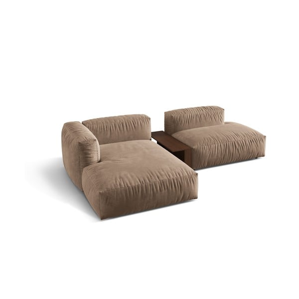 Helepruun bukleekangast mooduldiivan (vasak nurk) Martina - Micadoni Home-image-2