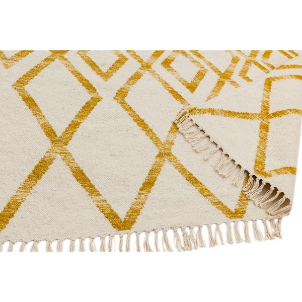 Beeži ja kollane vaip Diamond, 120 x 170 cm Hackney - Asiatic Carpets-image-1