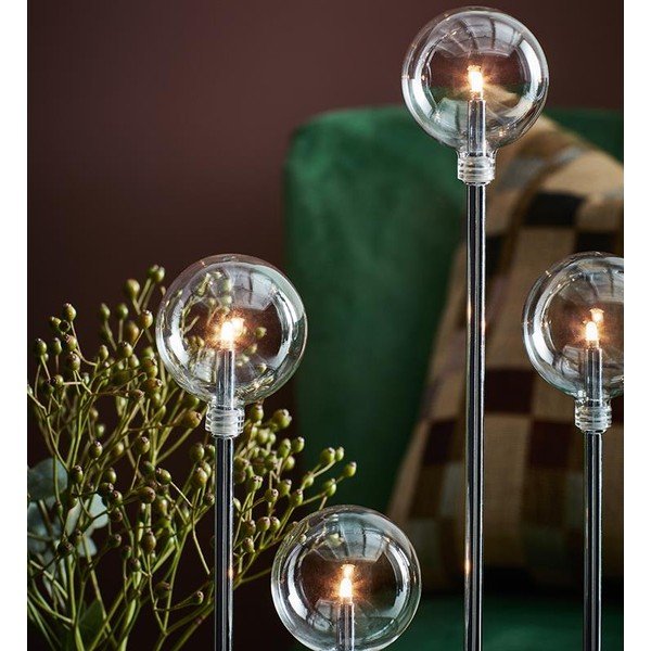 Hõbedast värvi küünlajalg, kõrgus 50 cm Junior - Markslöjd-image-2