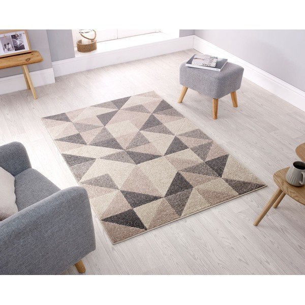 Hall ja beež vaip Urban Triangle, 200 x 275 cm - Flair Rugs-image-4