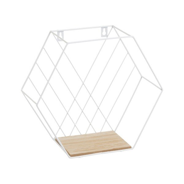 Valge-puiduvärvi riiulid 3tk komplektis 31 cm - Casa Selección-image-1