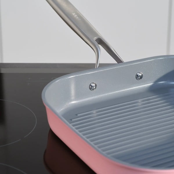 Alumiiniumist grillpann mittenakkuva pinnaga ø 28 cm Meda 3.0 - FABINI-image-2