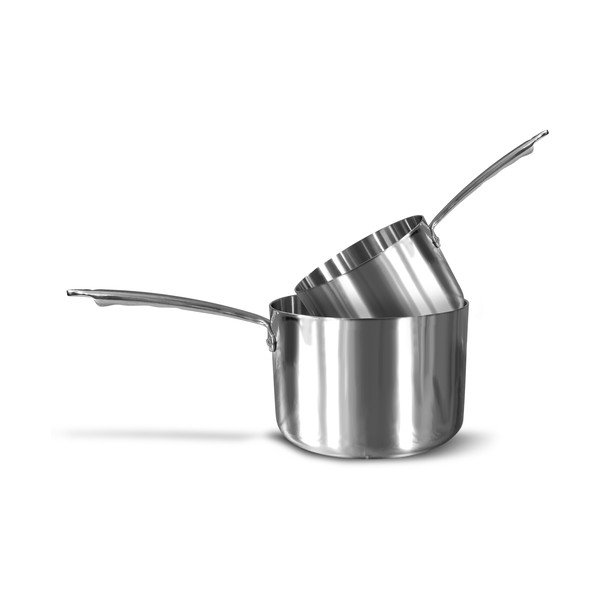 Kõrge kastrul, hõbedast 1907, ø 14 cm - Pentole Agnelli-image-2