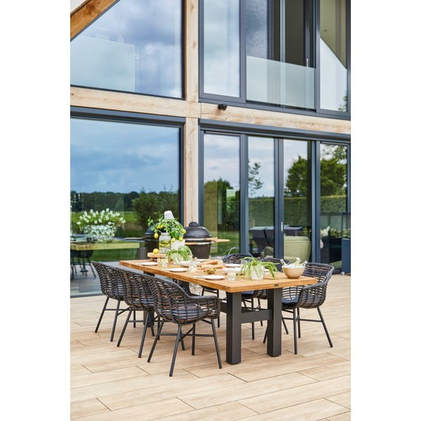 Must plastikust aiatool Cecilia - Hartman-image-1