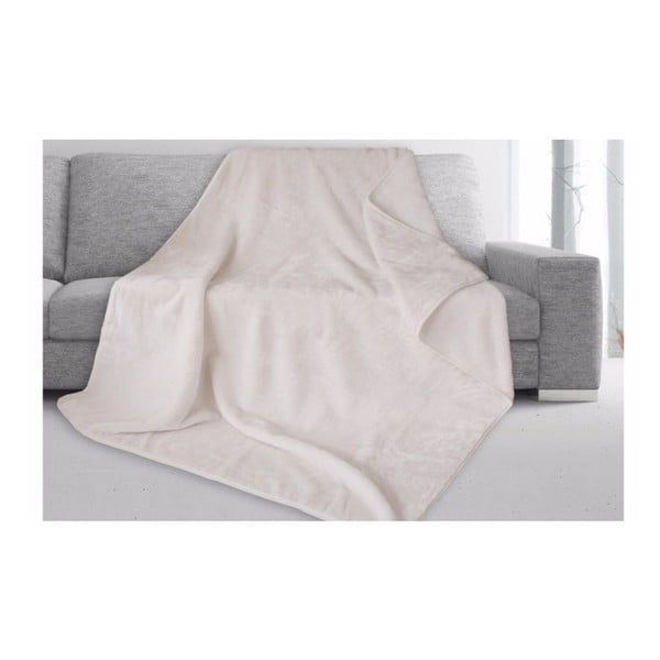 Bílá deka Gözze Cashmere, 180 x 220 cm-image-2
