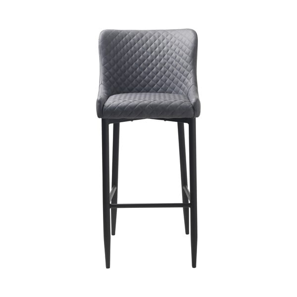 Hall kunstnahast baaritool (istme kõrgus 77 cm) Ottowa – Unique Furniture-image-3