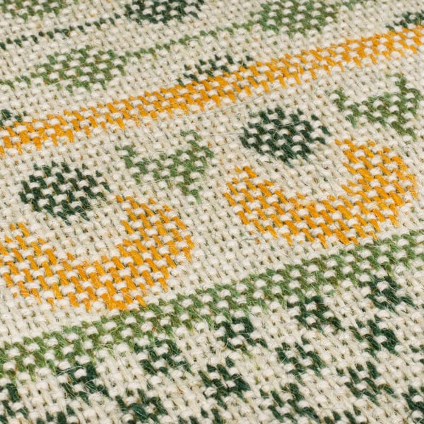 Roheline džuudist vaip 120x170 cm Mara Jute Border - Flair Rugs-image-3