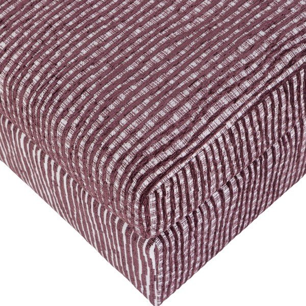 Burgundiapunane polsterdatud jalapink Lou - WOOOD-image-4