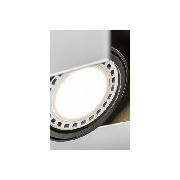 Valge-must laevalgusti metallist varjuga 14x15,5 cm Verso - GTV-image-1