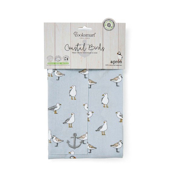 Põll on valmistatud taaskasutatud puuvillast Costal Birds - Cooksmart ®-image-2
