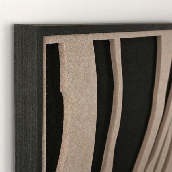 3D-pilt raamiga/akustiline 90x120 cm Sacred Silence 2 - Malerifabrikken-image-2