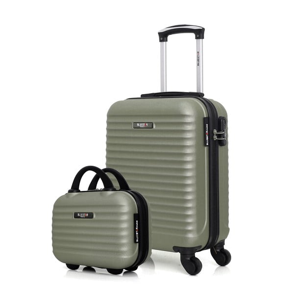 2 pagasi komplekt, pastellroheline Prantsusmaa - Bluestar-image-3