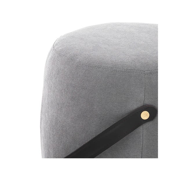 Hall polsterdatud puff , ø 40 cm Drum - Tomasucci-image-1