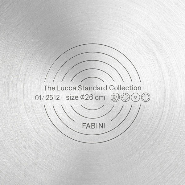 Roostevabast terasest pann ø 26 cm Lucca 4.0 - FABINI-image-4