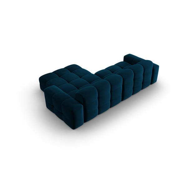 Tumesinine sametne nurgadiivan (paremas nurgas) Kendal - Micadoni Home-image-4