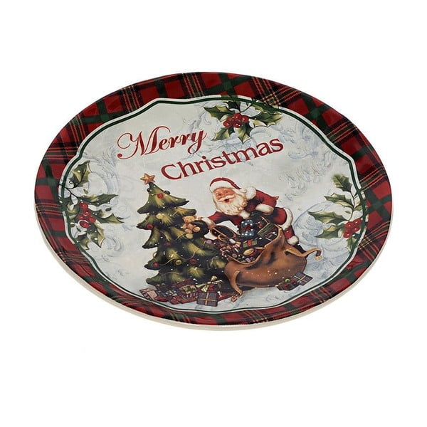 Keramický talíř Santa, 20 cm