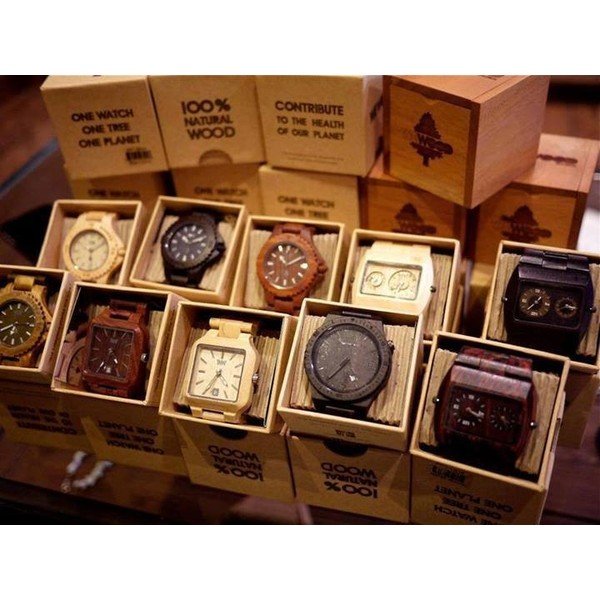 Dřevěné hodinky Kos Chocolate-image-1