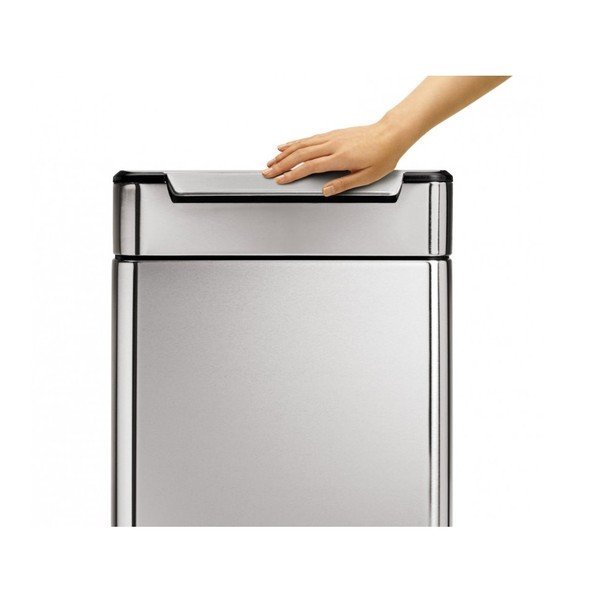 Terasest prügikast sorteeritud jäätmete jaoks 48 l Dual - simplehuman-image-2