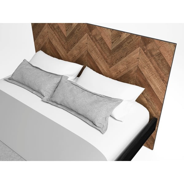 Must/loomulik kaheinimesevoodi 160x200 cm Gio - Marckeric-image-1