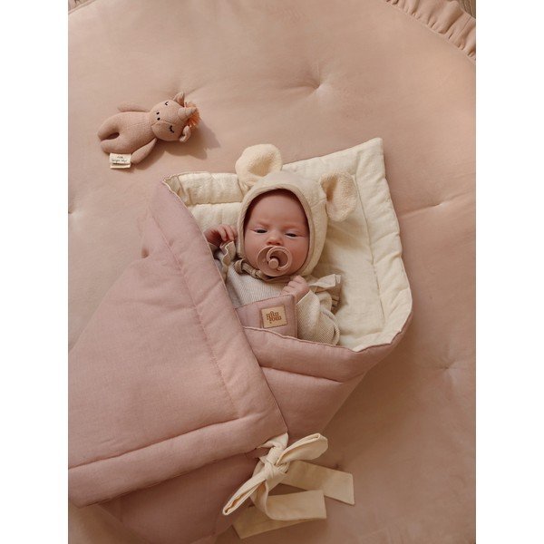 Beebi magamiskott Powder Pink – Moi Mili-image-3