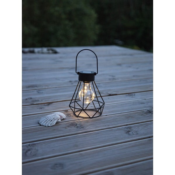 Must LED-latern, kõrgus 15,5 cm Eddy - Star Trading-image-4