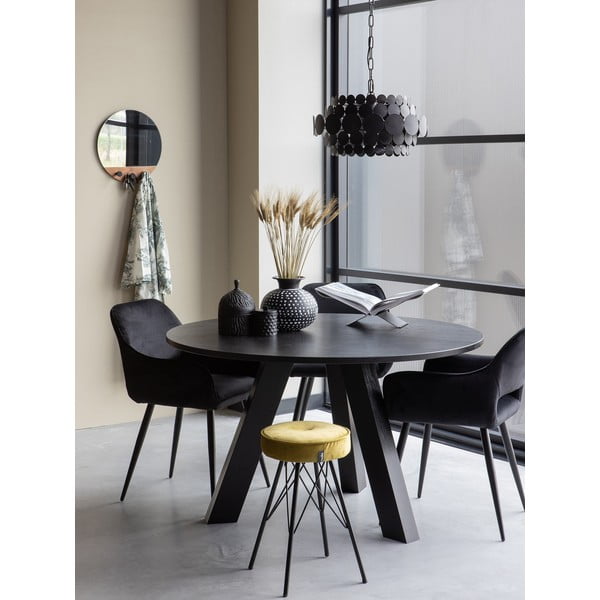 2 musta söögitooli komplekt Jelle - WOOOD-image-1