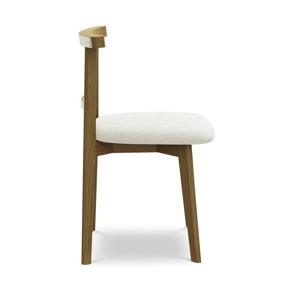 Kreemjas täispuidust söögitool Ohelo - Makamii-image-2