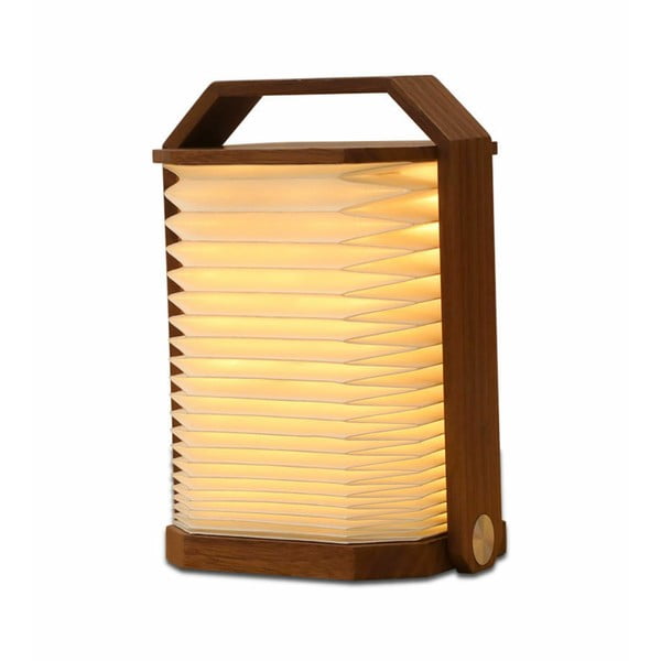 Valge LED-lauavalgusti (kõrgus 4 cm) Origami - Gingko