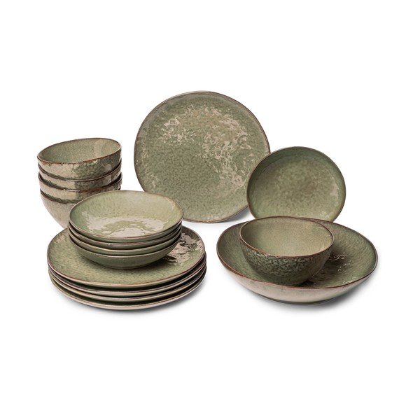 Kivikeraamikast sööginõude komplekt, 16tk komplektis Nephrite - Bonami Selection