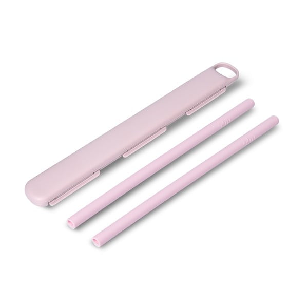 2 roosa kõrre komplekt HIP pakendiga SqueakyCleanStraw™ - HIP with purpose